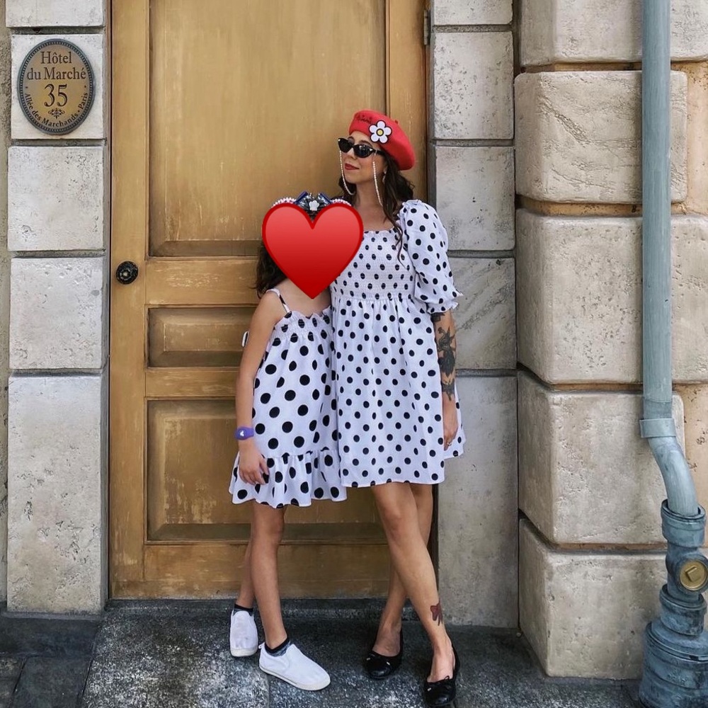 Polka dot mini